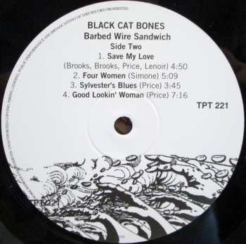 LP Black Cat Bones: Barbed Wire Sandwich