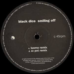 2LP Black Dice: Smiling Off