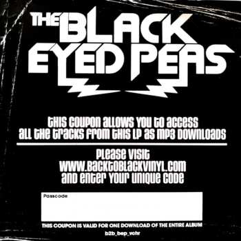2LP Black Eyed Peas: Elephunk LTD