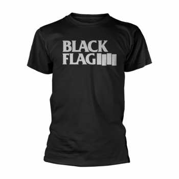 Merch Black Flag: Maglietta Logo Black Flag