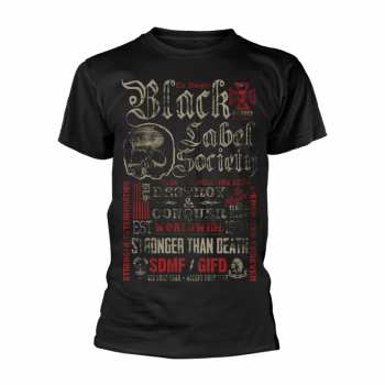 Merch Black Label Society: Maglietta Destroy & Conquer