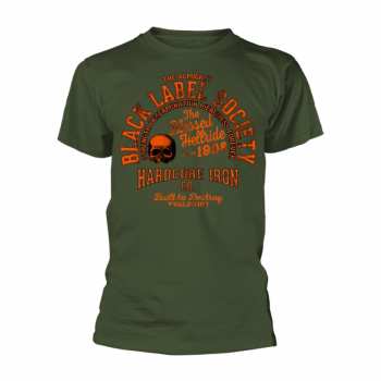 Merch Black Label Society: Maglietta Hardcore Iron (military Green)