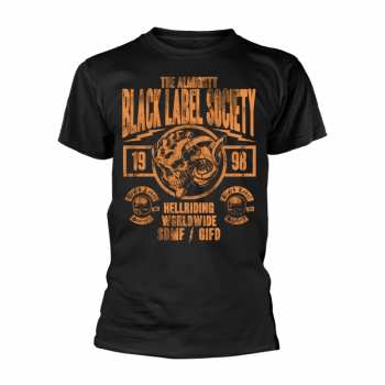 Merce Black Label Society: Tričko Hell Riding Worldwide S