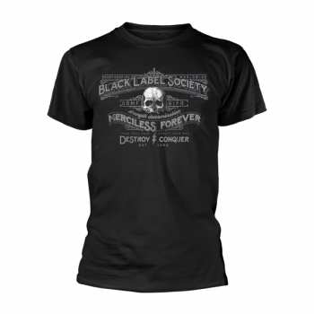 Merce Black Label Society: Tričko Merciless Forever S
