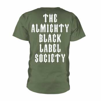 Merce Black Label Society: Tričko The Almighty (olive) S