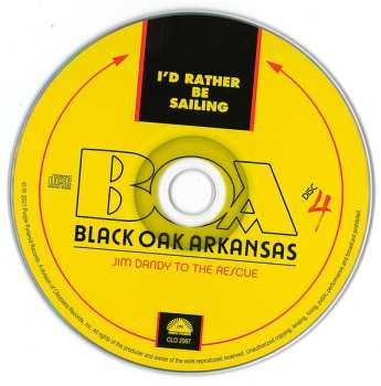 7CD/Set di cofanetti Black Oak Arkansas: Jim Dandy To The Rescue