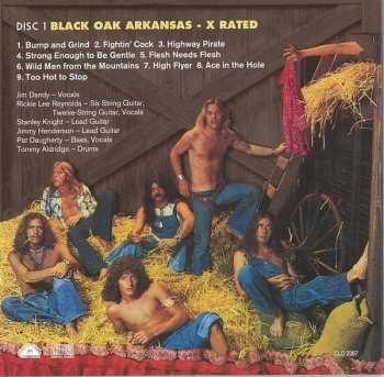 7CD/Set di cofanetti Black Oak Arkansas: Jim Dandy To The Rescue