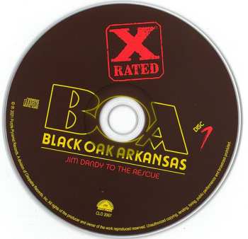 7CD/Set di cofanetti Black Oak Arkansas: Jim Dandy To The Rescue
