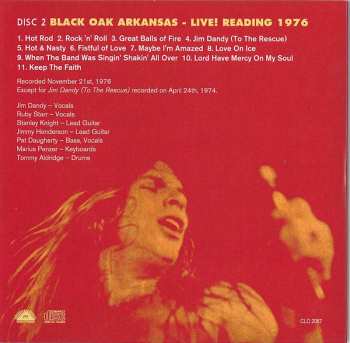 7CD/Set di cofanetti Black Oak Arkansas: Jim Dandy To The Rescue