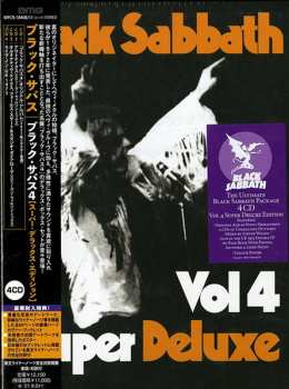 4CD/Set di cofanetti Black Sabbath: Black Sabbath Vol 4 Super Deluxe DLX | LTD