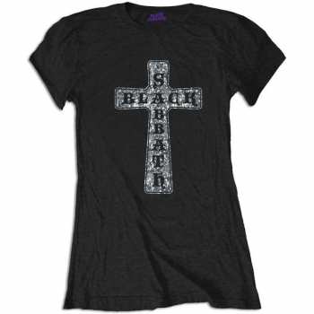 Merch Black Sabbath: Donne Maglietta Cross 