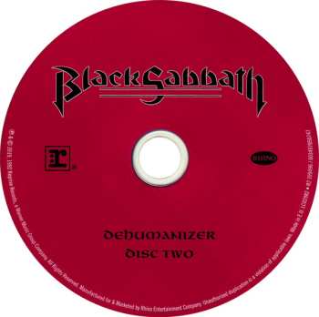 2CD Black Sabbath: Dehumanizer
