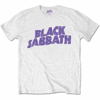 Merce Black Sabbath: Dětské Tričko Wavy Logo Black Sabbath  1-2 roky