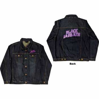 Merch Black Sabbath: Giacca di jeans Wavy Logo Black Sabbath