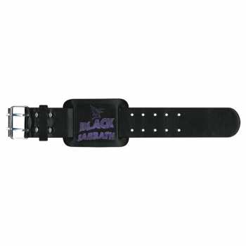 Merch Black Sabbath: Bracciale in pelle Logo Black Sabbath & Creature