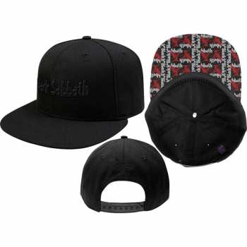 Merch Black Sabbath: Berretto con visiera Logo Black Sabbath & Demon