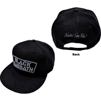 Merce Black Sabbath: Black Sabbath Unisex Snapback Cap: Never Say Die
