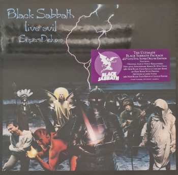 4LP/Set di cofanetti Black Sabbath: Live Evil Super Deluxe DLX