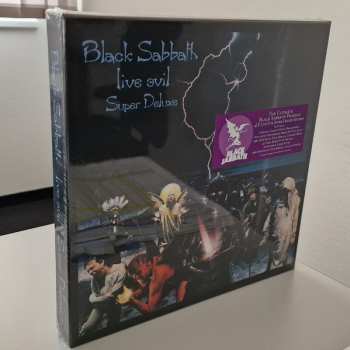 4LP/Set di cofanetti Black Sabbath: Live Evil Super Deluxe DLX