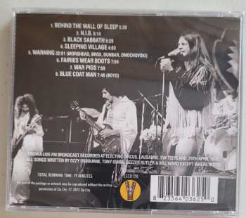 CD Black Sabbath: Lausanne 1970