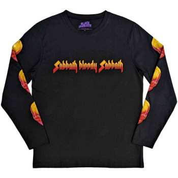 Merch Black Sabbath: Long Sleeve Maglietta Bloody Sabbath
