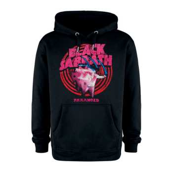 Merch Black Sabbath: Felpa con cappuccio Paranoid