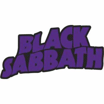 Merch Black Sabbath: Applicazione Logo Black Sabbath Cut Out