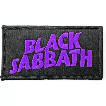 Applicazione Wavy Logo Black Sabbath