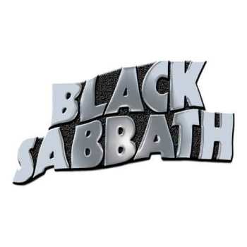 Merce Black Sabbath: Black Sabbath Pin Badge: Wavy Logo