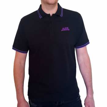 Merch Black Sabbath: Camicie polo Wavy Logo Black Sabbath 