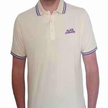Merch Black Sabbath: Camicie polo Wavy Logo Black Sabbath 