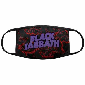 Merch Black Sabbath: Mascherina Red Thunder V. 2