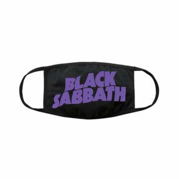 Merch Black Sabbath: Mascherina Wavy Logo Black Sabbath