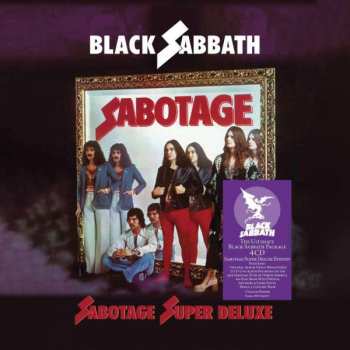 4CD/Set di cofanetti Black Sabbath: Sabotage DLX