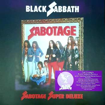4LP/SP/Set di cofanetti Black Sabbath: Sabotage Super Deluxe DLX