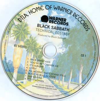 4CD/Set di cofanetti Black Sabbath: Technical Ecstasy Super Deluxe DLX