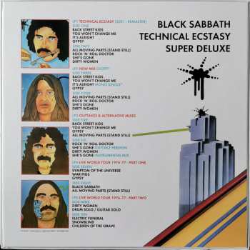 5LP/Set di cofanetti Black Sabbath: Technical Ecstasy • Super Deluxe DLX