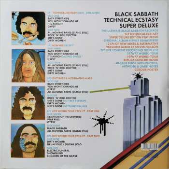 5LP/Set di cofanetti Black Sabbath: Technical Ecstasy • Super Deluxe DLX
