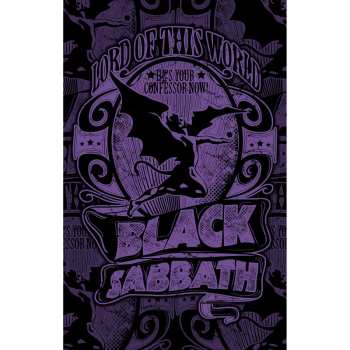 Merce Black Sabbath: Black Sabbath Textile Poster: Lord Of This World