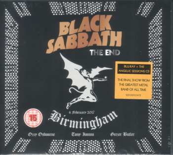 CD/Blu-ray Black Sabbath: The End (4 February 2017 - Birmingham) DIGI