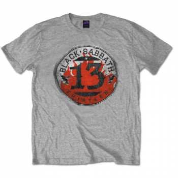 Merch Black Sabbath: Maglietta 13 Flame Circle 