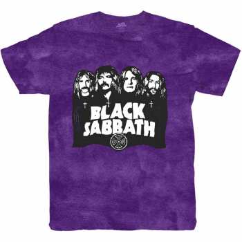 Merch Black Sabbath: Maglietta Band & Logo Black Sabbath