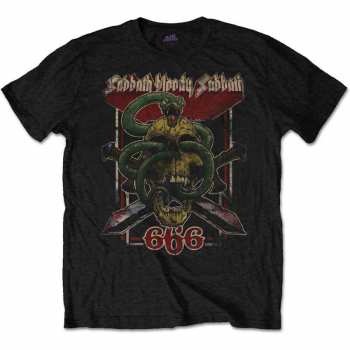 Merch Black Sabbath: Maglietta Bloody Sabbath 666 