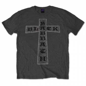 Merch Black Sabbath: Maglietta Cross 