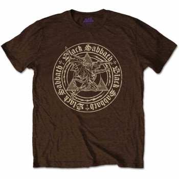 Merce Black Sabbath: Tričko Henry Pyramid Emblem S