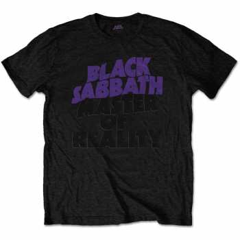 Merce Black Sabbath: Tričko Masters Of Reality Album  S