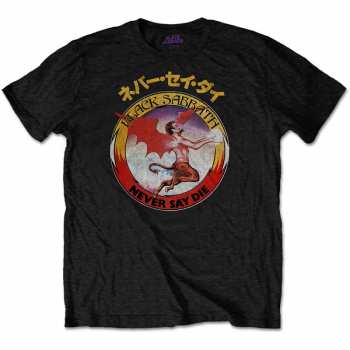 Merch Black Sabbath: Maglietta Reversed Logo Black Sabbath 