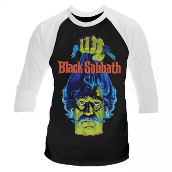 Maglietta S Tříčtvrtečním Rukávem Black Sabbath (movie Poster Head)