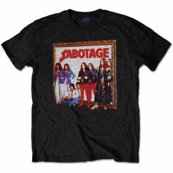 Merce Black Sabbath: Tričko Sabotage  S