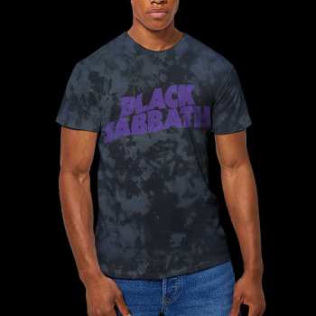 Merch Black Sabbath: Maglietta Wavy Logo Black Sabbath 